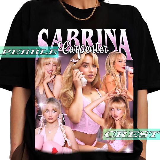 Discover Sabrina Carpenter Vintage Bootleg Shirt, Sabrina Carpenter Tour Tee, Sabrina Carpenter Concert Merch For Fan, Sabrina Graphic Clothing