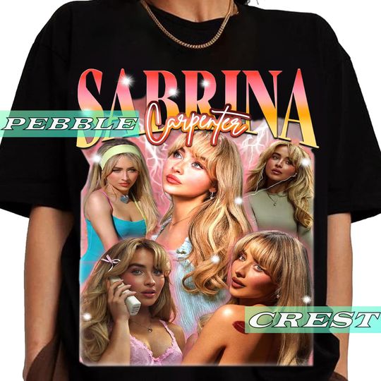 Discover Sabrina Carpenter Vintage Bootleg Shirt, Sabrina Carpenter Tour Tee, Sabrina Carpenter Concert Merch For Fan, Sabrina Graphic Clothing