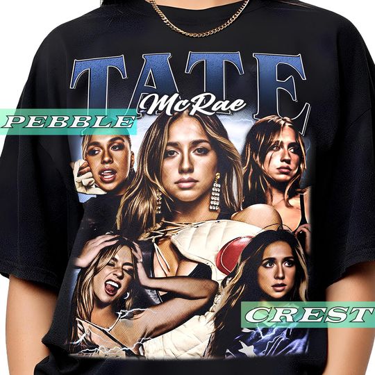 Tate Mcrae Vintage Bootleg Shirt, Tate Mcrae Tour Tee, Tate Mcrae Concert Merch For Fan, Tate Mcrae Unisex Graphic Clothing