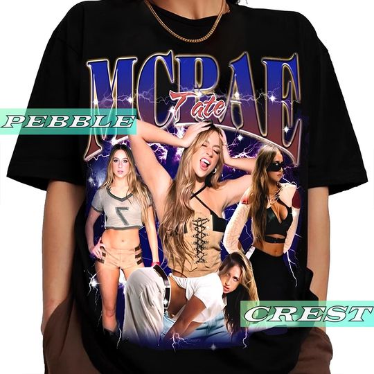 Tate Mcrae Vintage Bootleg Shirt, Tate Mcrae Tour Tee, Tate Mcrae Concert Merch For Fan, Tate Mcrae Unisex Graphic Clothing
