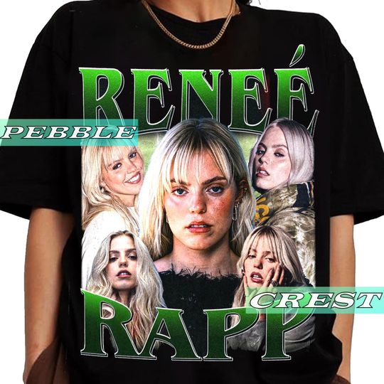 Discover Renee Rapp Vintage Bootleg Shirt, Renee Rapp Tour Tee, Renee Rapp Concert Merch For Fan, Renee Rapp Unisex Graphic Clothing