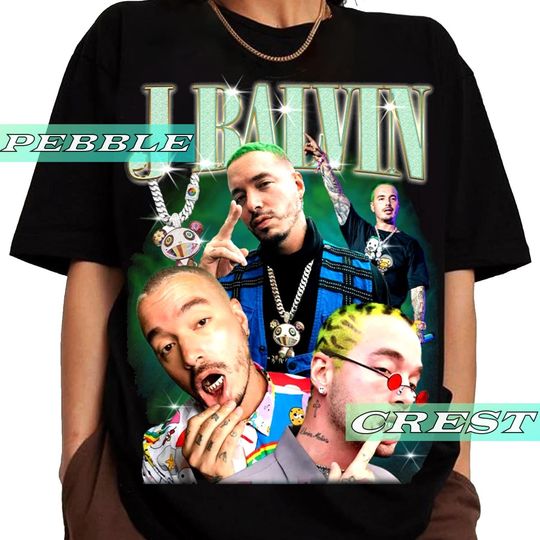 J Balvin Vintage Bootleg Shirt, J Balvin Music Tour Tee, J Balvin Concert Merch For Fan, J Balvin Unisex Graphic Clothing