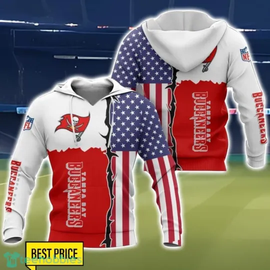 Discover Tampa Bay Football Team Buccaneerss 3D Hoodie