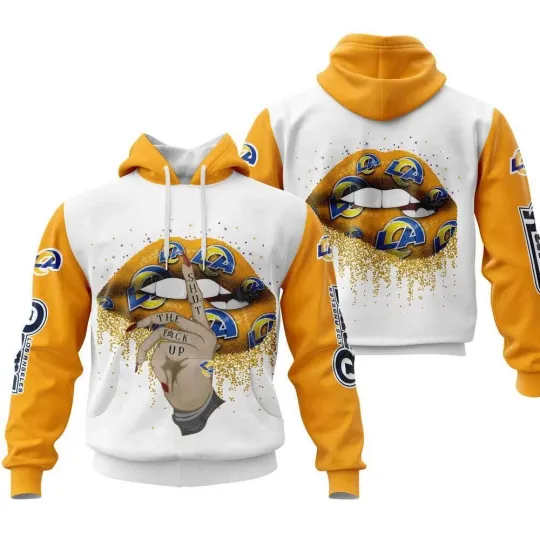 Los Angeles Football Team Ramss 3D Hoodie