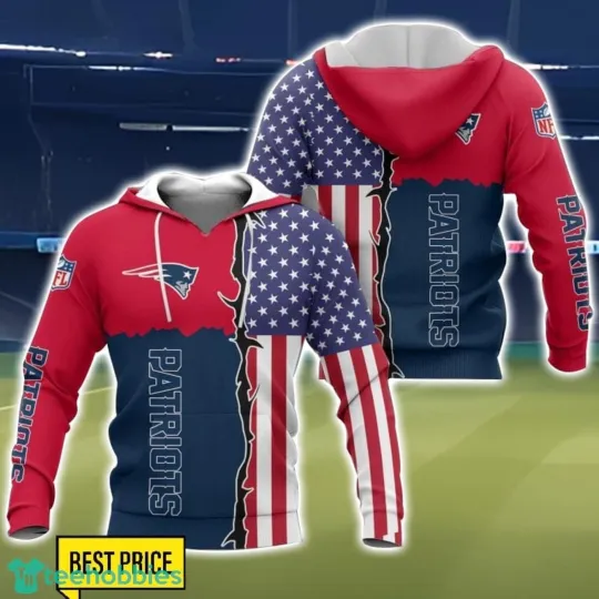 Discover New England Football Team Patriotss 3D Hoodie, Unisex Adults S-5XL