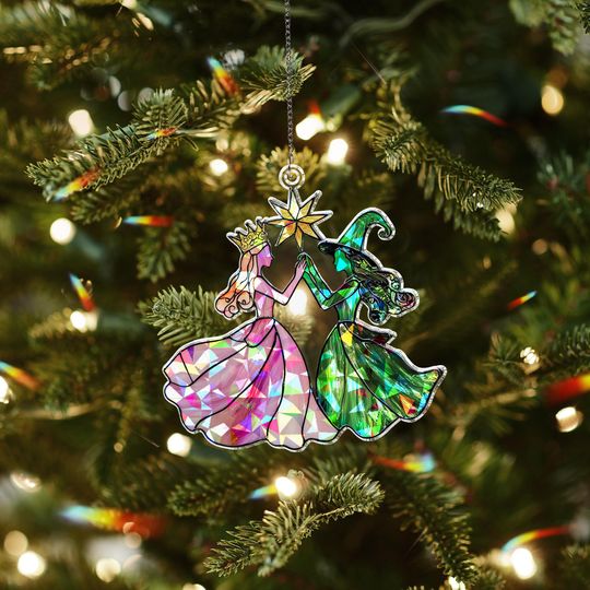 Discover Wicked Acrylic Ornament, Broadway Musicals Ornament Broadway Gifts For Fan, Wicked Christmas Ornament, Wicked Ornament, POL085