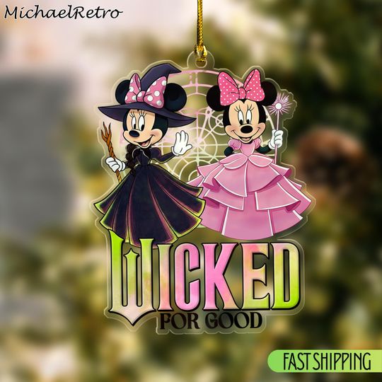 Discover Disney Wicked Ornament 2025, Defying Gravity Emerald Castle Ornament, Changed For Good Christmas Decoration, Christmas Ornament, Wicked Fan