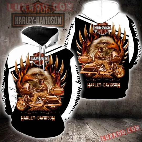 Discover Harley Racing Davidson 3D Hoodie