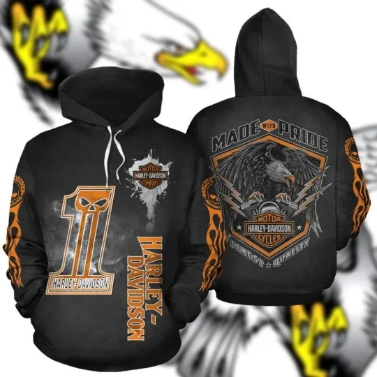 Discover Harley Racing Davidson 3D Hoodie