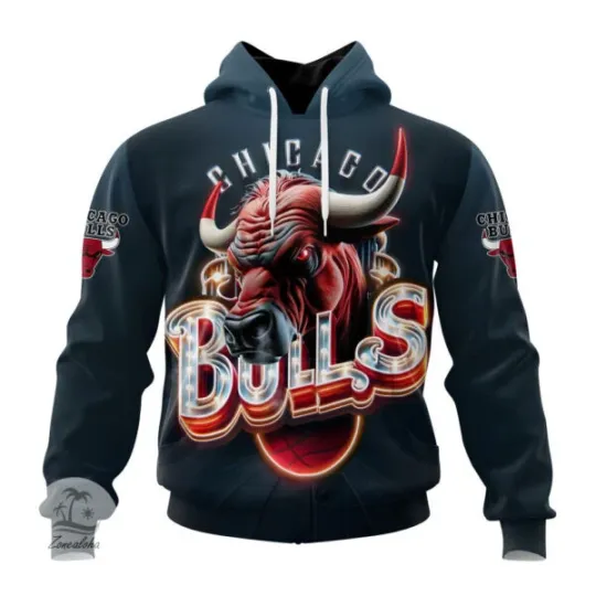 Discover Personalized Chicago Basketball Team Bullss 3D Hoodie