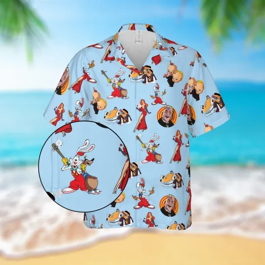 Discover Disney Who Framed Roger Rabbit Hawaiian Shirt