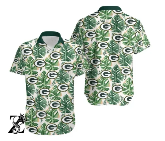 Discover Green Bay Football Team Packerss Hawaiian Shirt Button Down Unisex Adults S-5XL