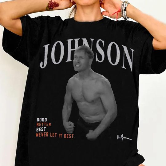 Discover Vintage Ben Johnson Chicago Football T-Shirt, Oversized Retro American Football Tee