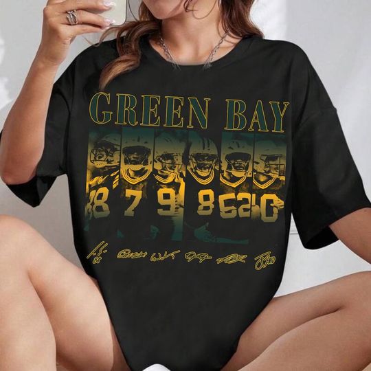 Discover Green Bay Football T Shirt, Christmas Game Day Shirt, Football Season, Trendy Fan Gift, Football Crewneck, Green Bay Football