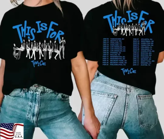 Discover Twice This is for World Tour in US 2026 Shirt