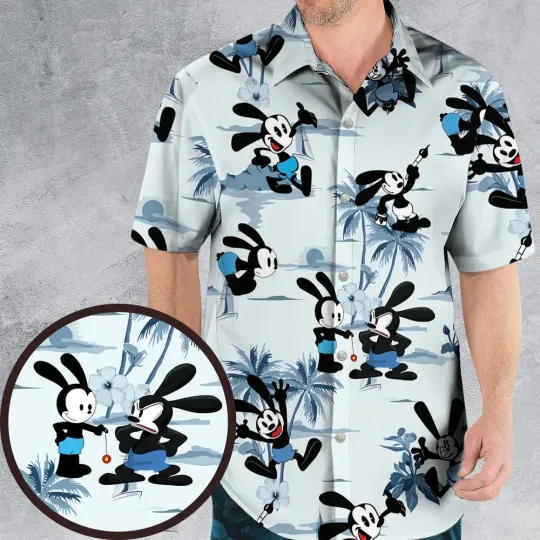 Oswald the Lucky Rabbit Hawaiian Shirt