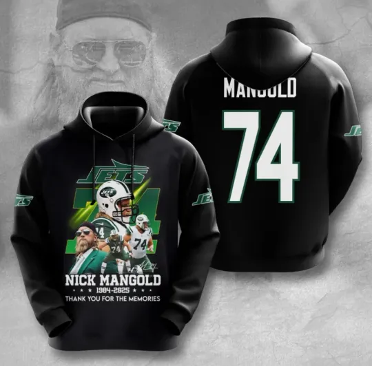 Discover Nick Mangold X New York Jet 3D Aop Hoodie