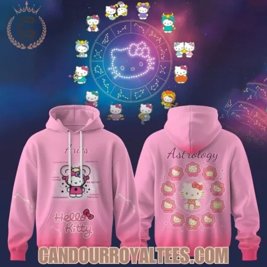 Aries Energy Hello Kitty Edition 3D Hoodie