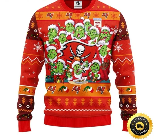 Tampa Bay Buccaneers Christmas Ugly Sweater