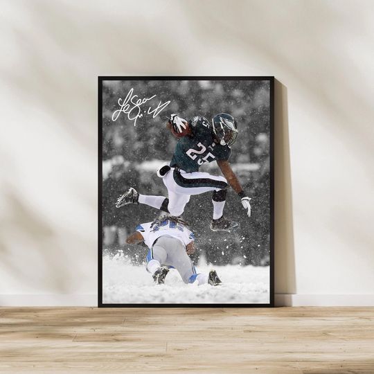 Discover LeSean McCoy Eagles Art Print | Philadelphia Football, Shady McCoy (Digital Download)