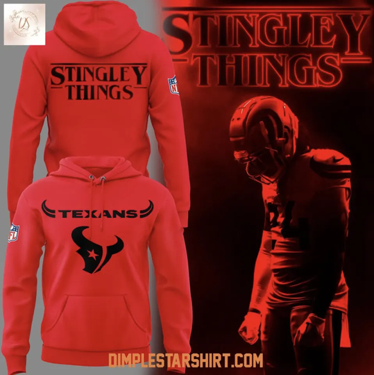Houston Texan x Stranger *Things 2025 3D Hoodie