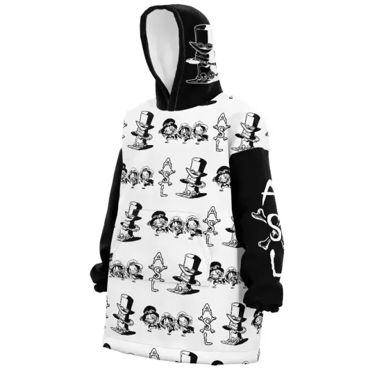 Ace Sabo Luffy One Piece Oversized Blanket Hoodie