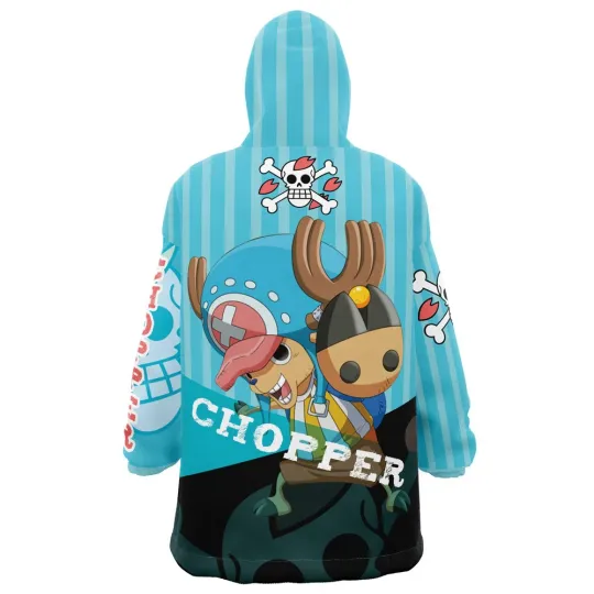 Discover Tony Chopper 0ne Pi.ece Snug Oversized Blanket Hoodie