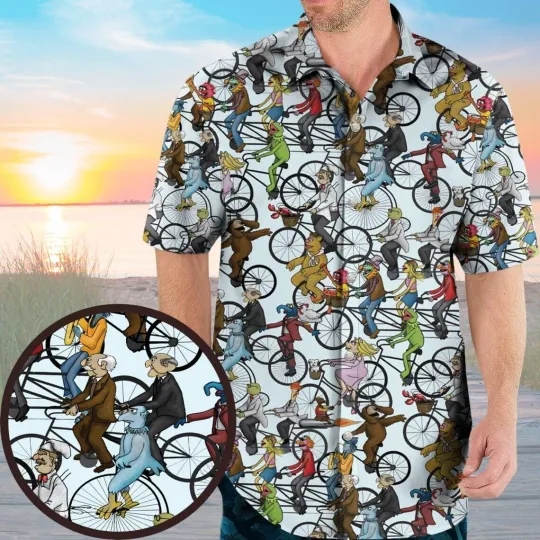 Discover The Muppet Movie Hawaiian Button Down Shirt