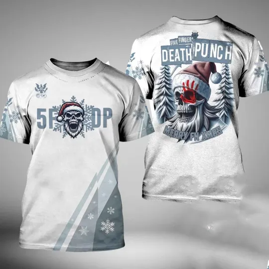 Discover Five Finger Death Punch T Shirt 3d Christmas