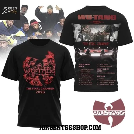 Discover The Final Chamber 2026 Tour 3D Music-Inspired T-Shirt