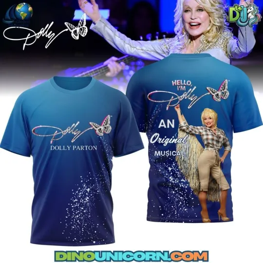 Dolly Parton An Original Musical 2025 Limited 3D Shirt