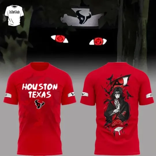 Discover Texas Football Anime Night Ninja T-Shirt 3D Unisex
