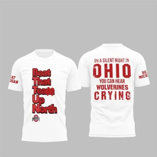 2025 Ohio College Football Rivalry Win Shirt 3D Unisex