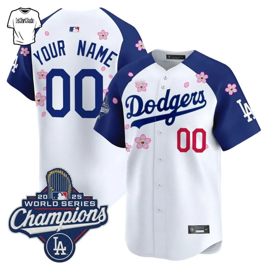 Discover D@dger 2025 World Series Champions x Tokyo Series Vapor Baseball Jersey