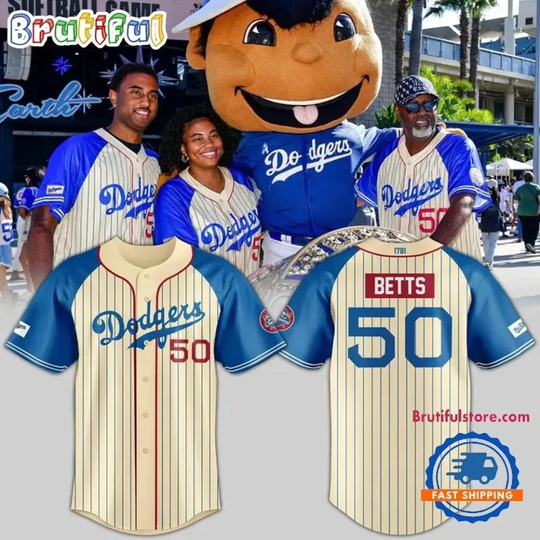 Discover Los Angeles D@dger 2025 Black Heritage Night Baseball Jersey