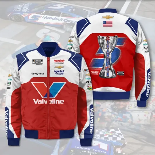 Discover Kyle Larson 2025 3D Bomber Jacket