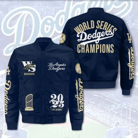 Dodgers 3D Bomber Jacket