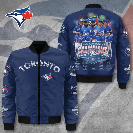 Discover Blue Jays 3D Bomber Jacket