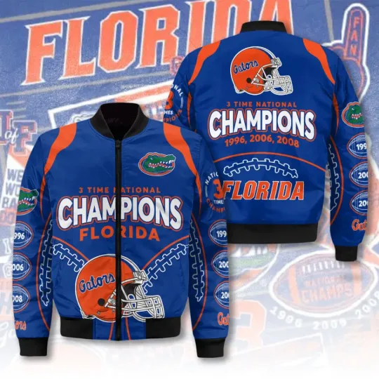 Discover Florida Gato rs Football 3D Bomber Jacket