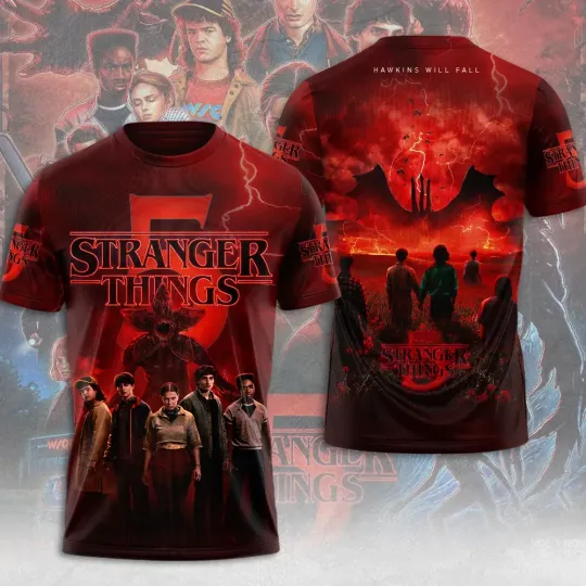 Discover Stranger Things 2025 3D Apparel –  896