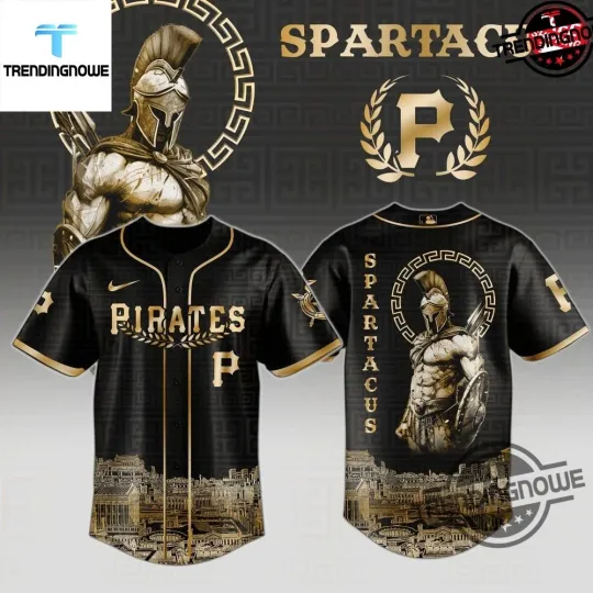 Discover Pittsburgh Pirate Spartacus 2025 Baseball Jersey Size XS-5XL