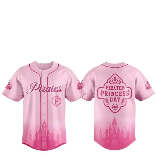 Discover 2025 Pittsburgh Pirate Princess Day Baseball Jersey Size XS-5XL