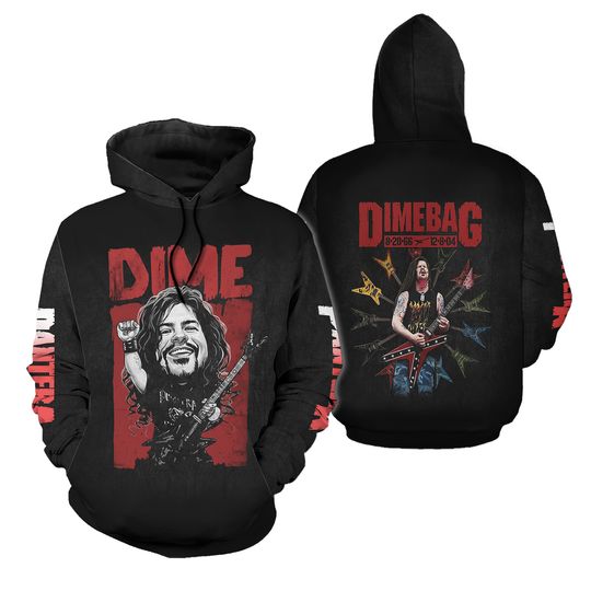 Dimebag Darrell Hoodie 3D