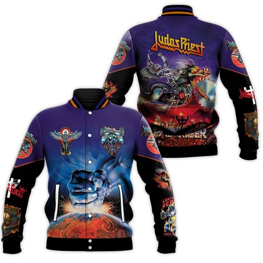 Judas Priest Painkiller Baseball Jacket