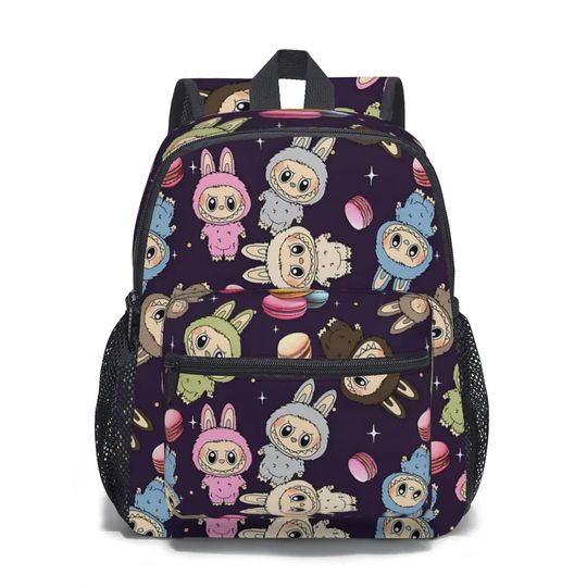 Labubu Backpack :School Backpack  Labubu Canvas Backpack
