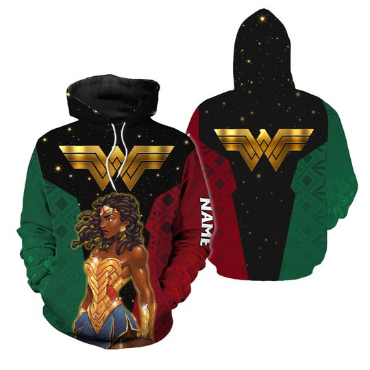 Dc Comics Wonder Woman Gift Wonder Woman Hoodie Personalized Unisex Hoodie .