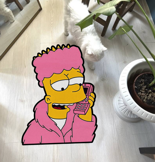 Bart Simpsons  Rug - The Simpsons Custom Rug