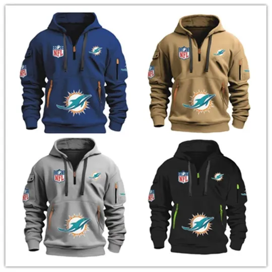 Discover Newest Men's Miami Pullover Hooded Therma Fans Tactical Hoodie