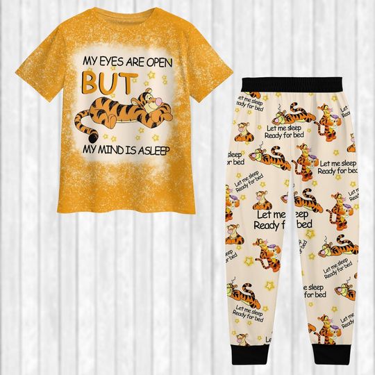 Discover Disney Winnie the Pooh Christmas Tigger Pajamas Set for Kids