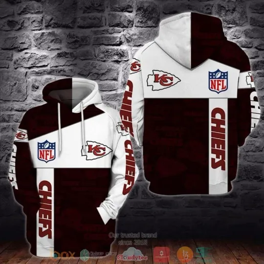 Discover football Kansas 3D Hoodie